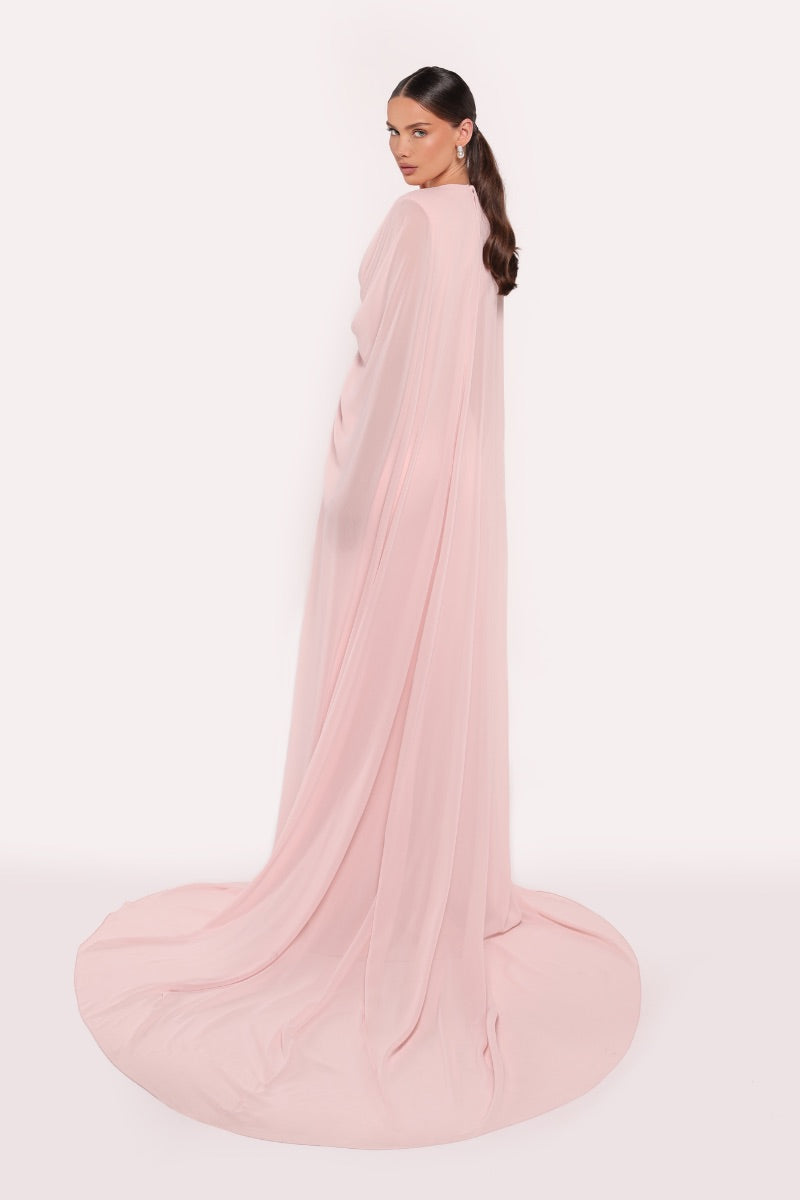 GAMIE DRESS IN ICE PINK - CULT MIA