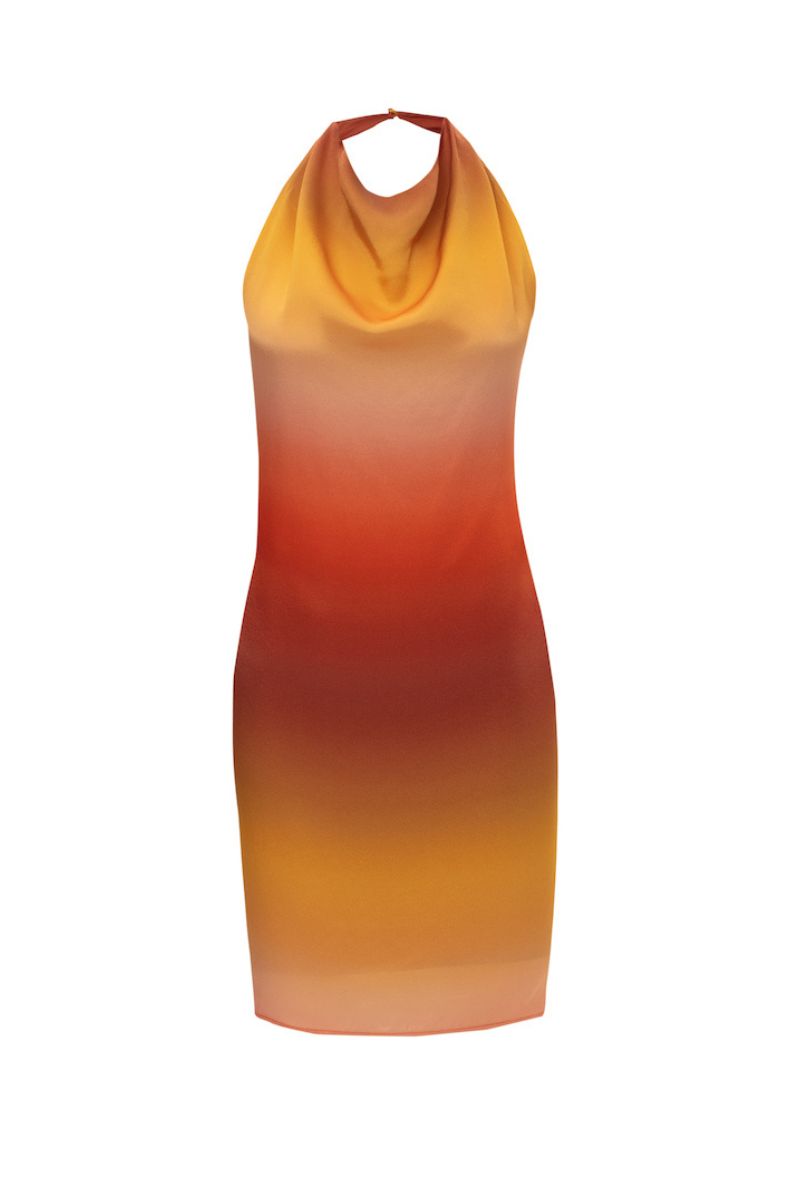 SOFIA MINI DRESS SUNSHINE IN MULTICOLOR - CULT MIA
