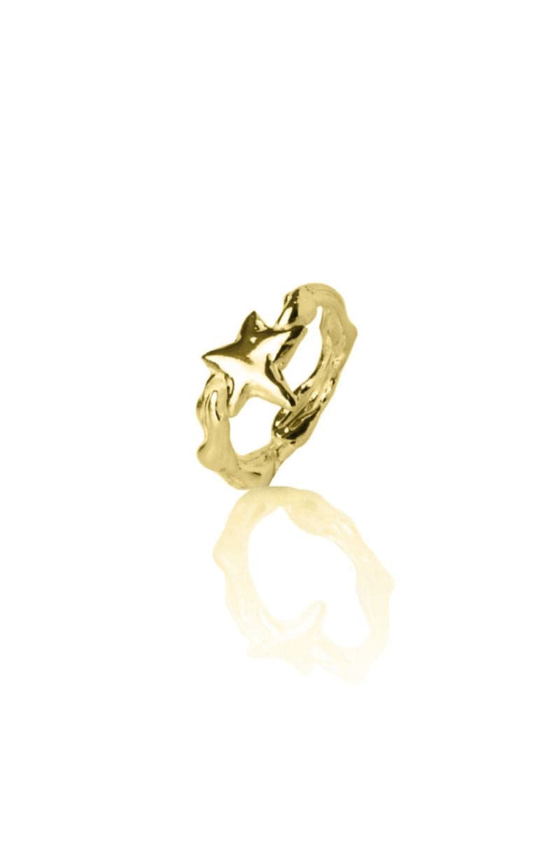 GOLD STAR RING - CULT MIA