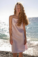 Pink Little Heart strap nightgown from Not Just Pajama featuring a cute heart design and adjustable shoulder straps.