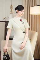 White Plan Donny Midi Dress, elegant sleeveless dress with a fitted waist and flowy skirt, perfect for summer occasions.