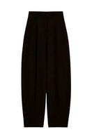 Leica balloon trousers, stylish wide-leg pants with a relaxed fit and balloon silhouette, shown in a neutral fabric and color.
