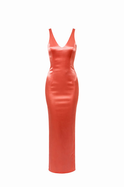 CAMI DRESS IN CORAL | CULT MIA