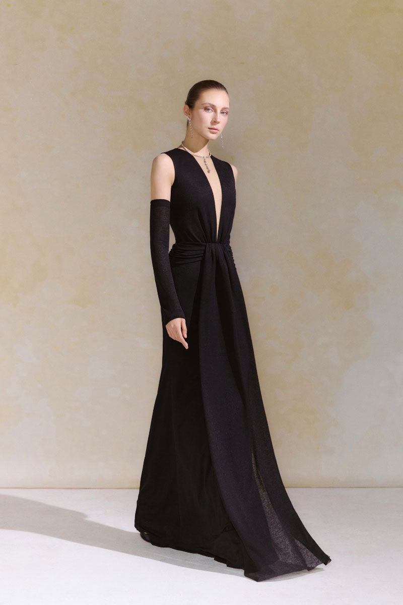 Arti Apparel AIA Maxi Dress with flowing fabric and stylish design, perfect for casual or formal occasions.