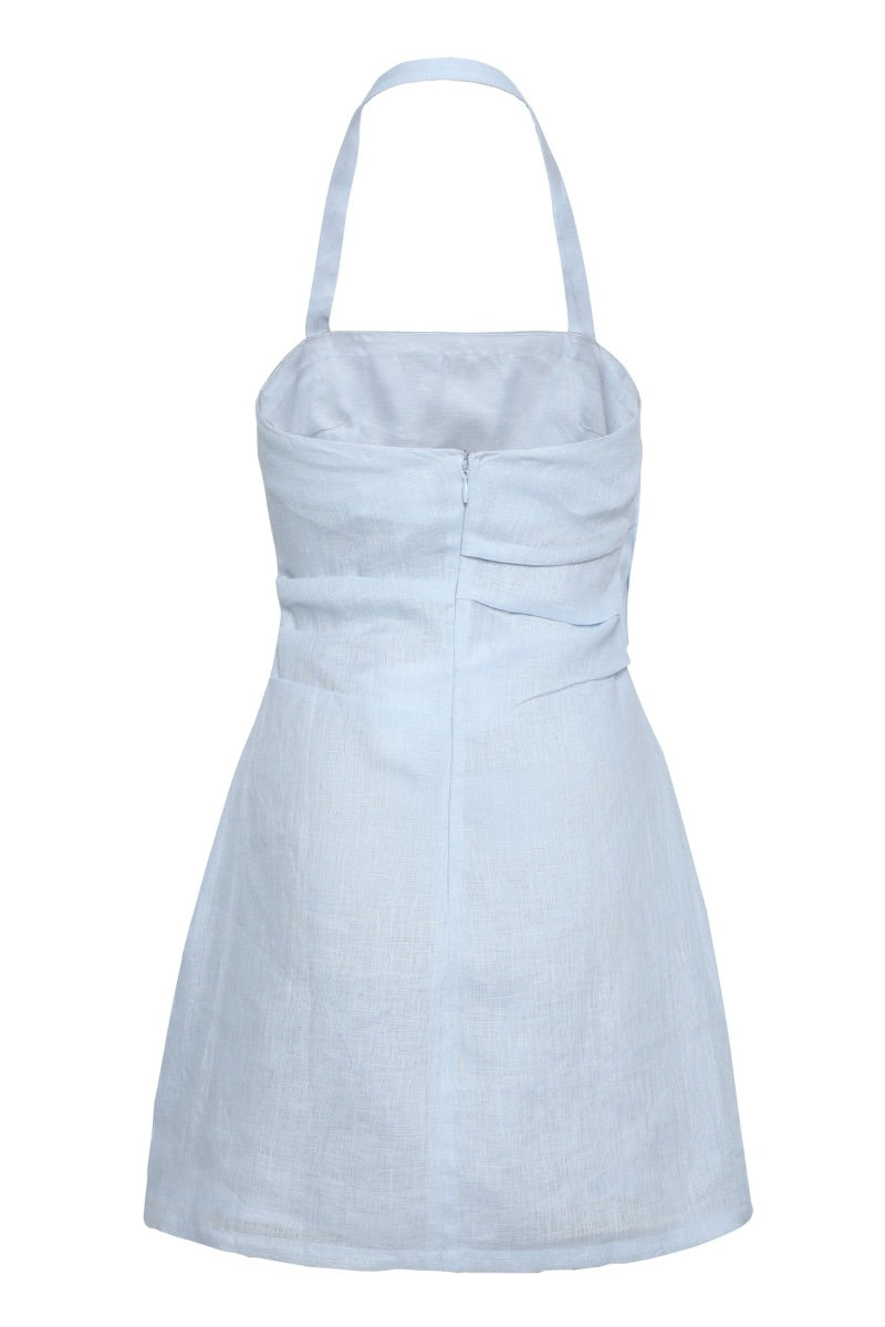 LUCIA DRESS IN ICE BLUE - CULT MIA