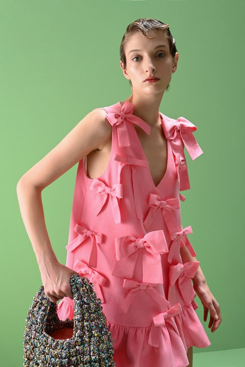 JOLLY MINI DRESS IN PINK - CULT MIA