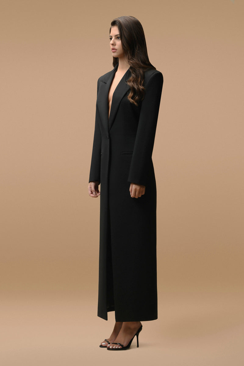 CELINE COAT IN BLACK - CULT MIA