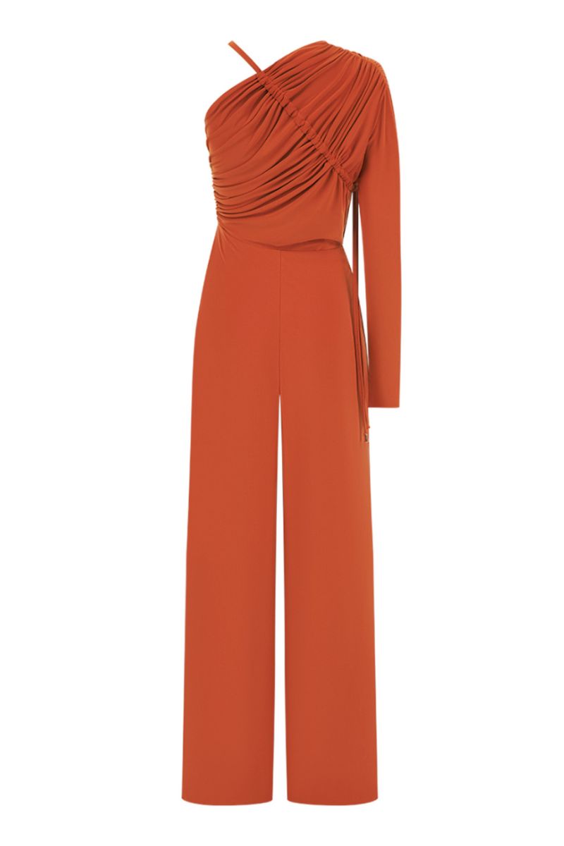 IVY JUMPSUIT IN ORANGE - CULT MIA
