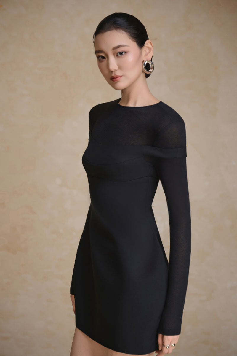 Arti Apparel Prism Dress, a stylish mini dress with vibrant patterns, perfect for casual or semi-formal occasions.
