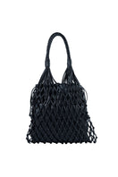 Black Adriana Castro shoulder bag by La Red Leather featuring sleek leather design and a stylish shoulder strap.