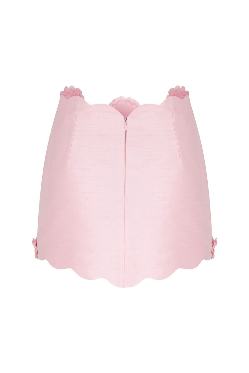 CLOVER PINK ICONIC MINI SKIRT - CULT MIA