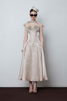 Do Long Timeless Loop Gown featuring elegant fabric and a flowing silhouette for sophisticated evening wear.