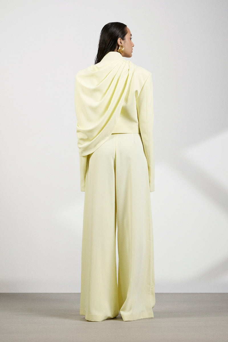 Deme By Gabriella Evelyn Co-ords Suit Set featuring stylish matching top and pants in a modern design.