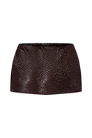 CEM metallic co-ord set featuring a shiny top and matching skirt, stylish and eye-catching for a modern fashion look.