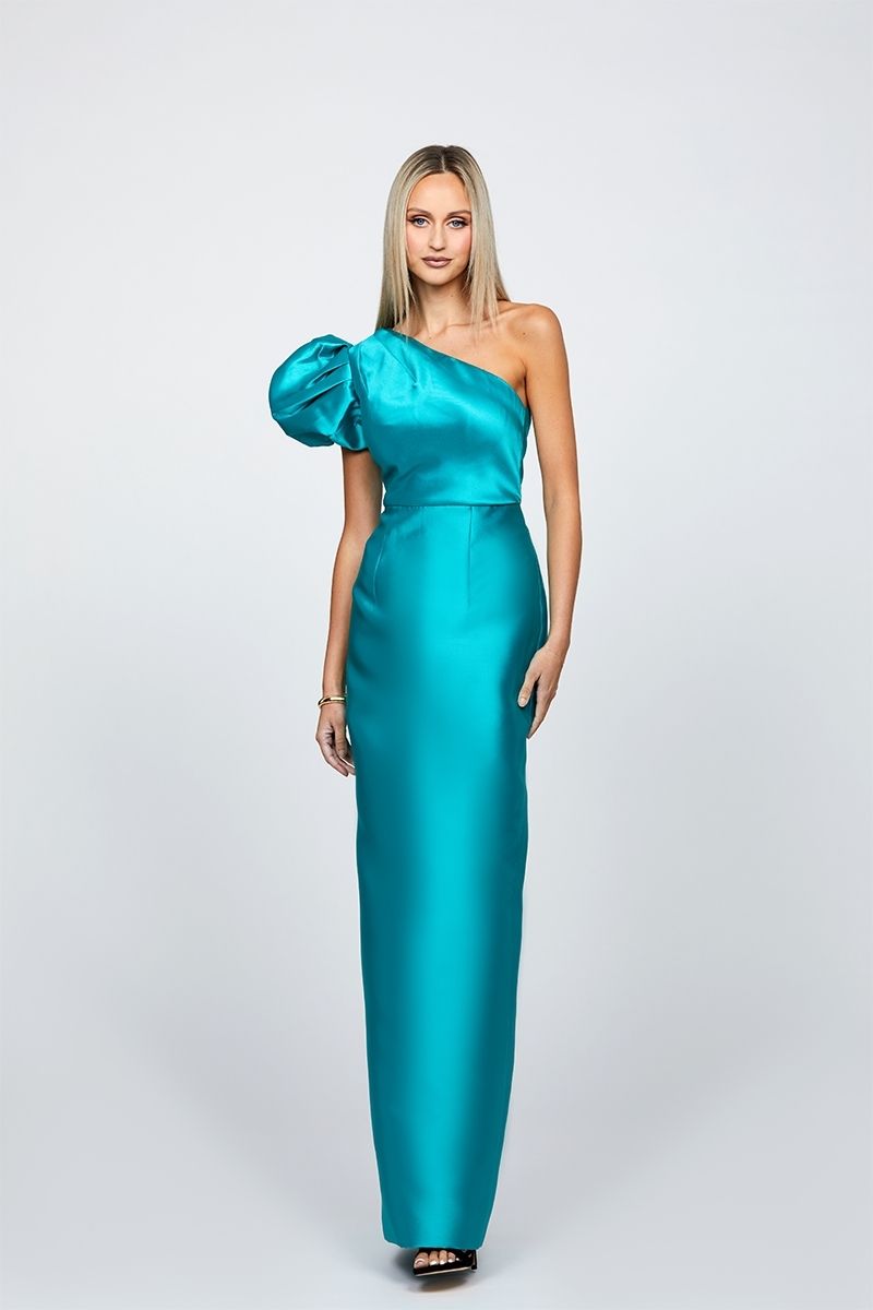 MARCHESA ONE SHOULDER GOWN - CULT MIA