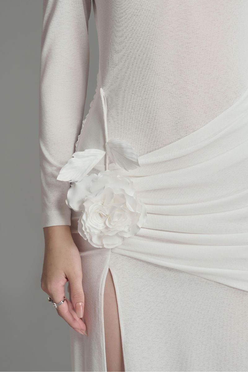 CAPRILA DRESS IN WHITE - CULT MIA