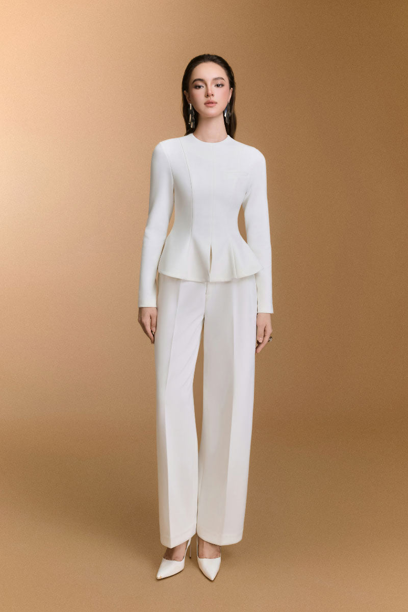 Arti Apparel Thorn Top, stylish women's blouse with a relaxed fit, featuring soft fabric and a modern neckline.