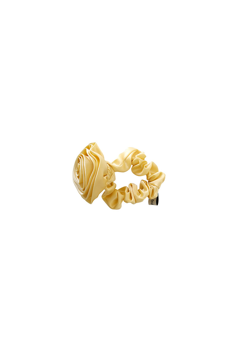TUSCAN ROSE SILK SCRUNCHIES - CULT MIA