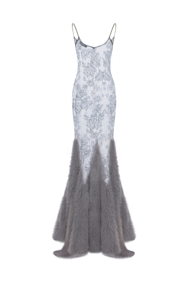 winter dress design with lace Latest Winter Dress Designs With Lace 2024