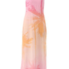 Summer Away Ronda Dress in Afterglow maxi dress featuring flowing fabric and vibrant color, perfect for summer occasions.