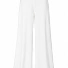 Lili Blanc sculpted wide trousers in a stylish, tailored design with a high waist and flowing wide-leg silhouette.