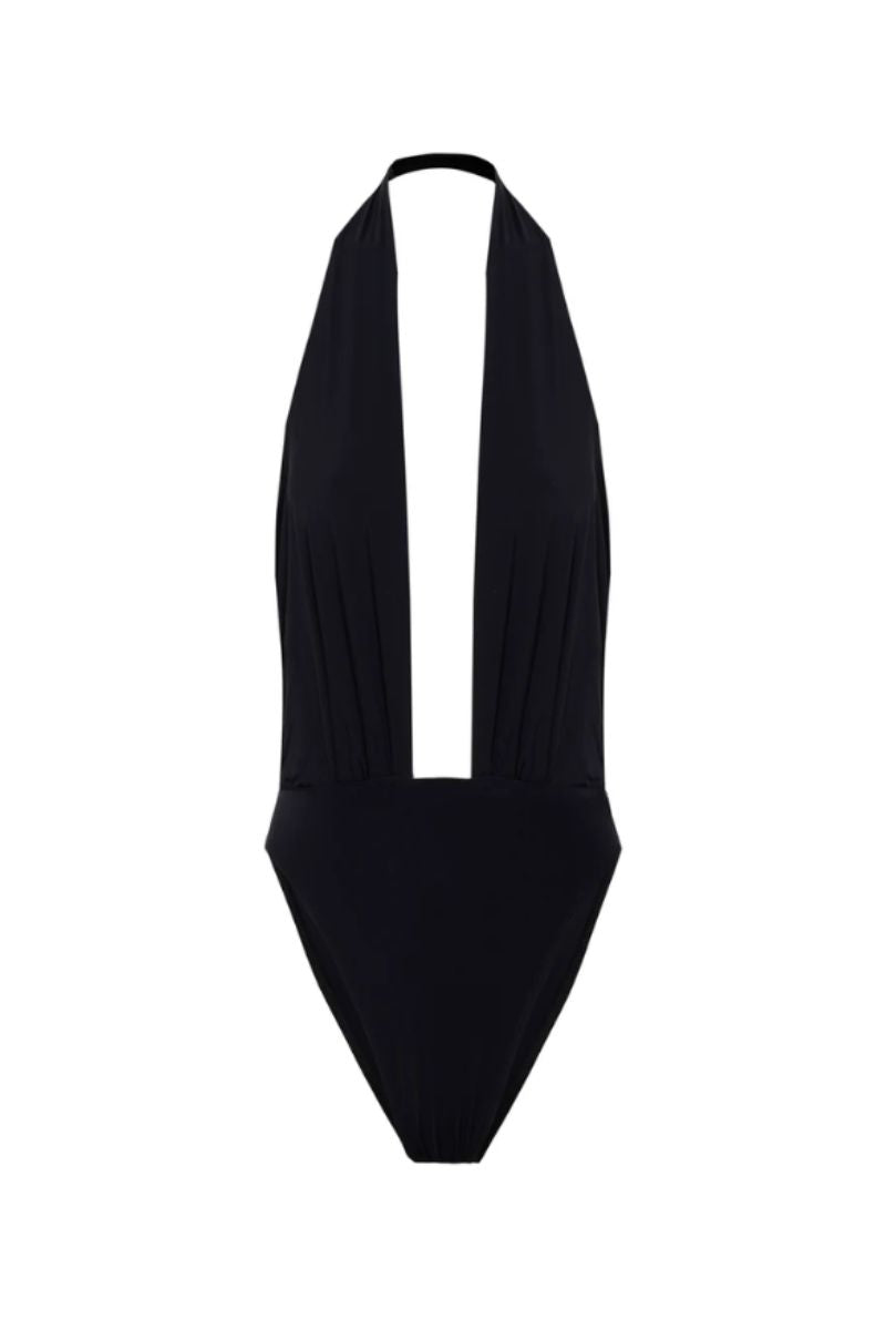 GAIA  BLACK ONE-PIECE SWIMSUIT - CULT MIA