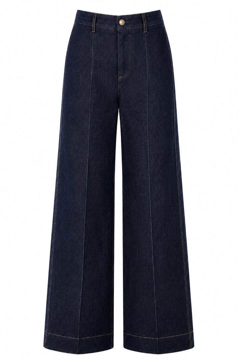 Lili Blanc AXIS trousers, stylish pants with a tailored fit, featuring a sleek design and classic color for versatile wear.