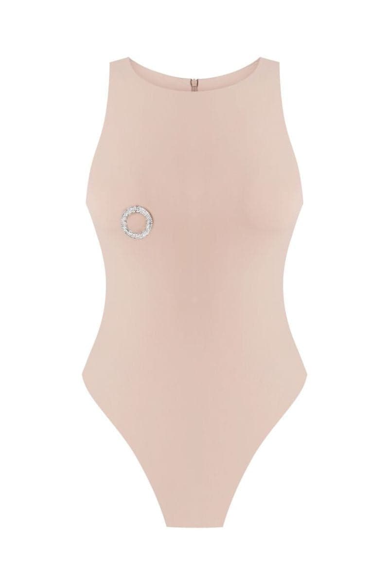NUDE PIERCING BODYSUIT - CULT MIA