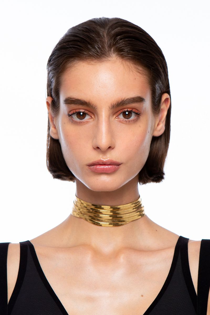 SMALL IMPERIAL GOLD NECKLACE - CULT MIA