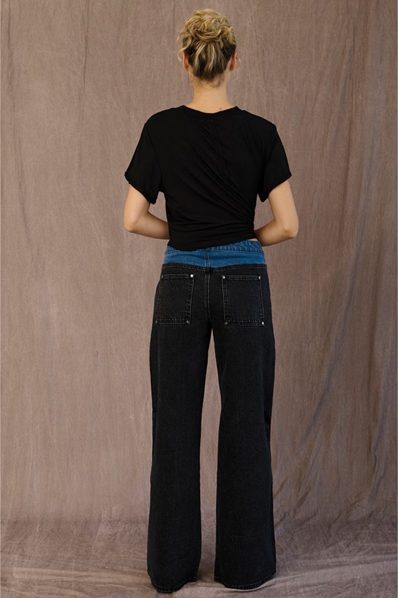 TT Studios Ava Jean in Doyers Street featuring classic blue denim and a slim fit design.