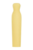 Elegant crystal corset gown by CEM featuring intricate crystal embellishments and a flowing fabric design.