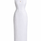 Keira Tong sleeveless shirt dress, maxi style, featuring a relaxed fit and lightweight fabric, perfect for casual summer wear.