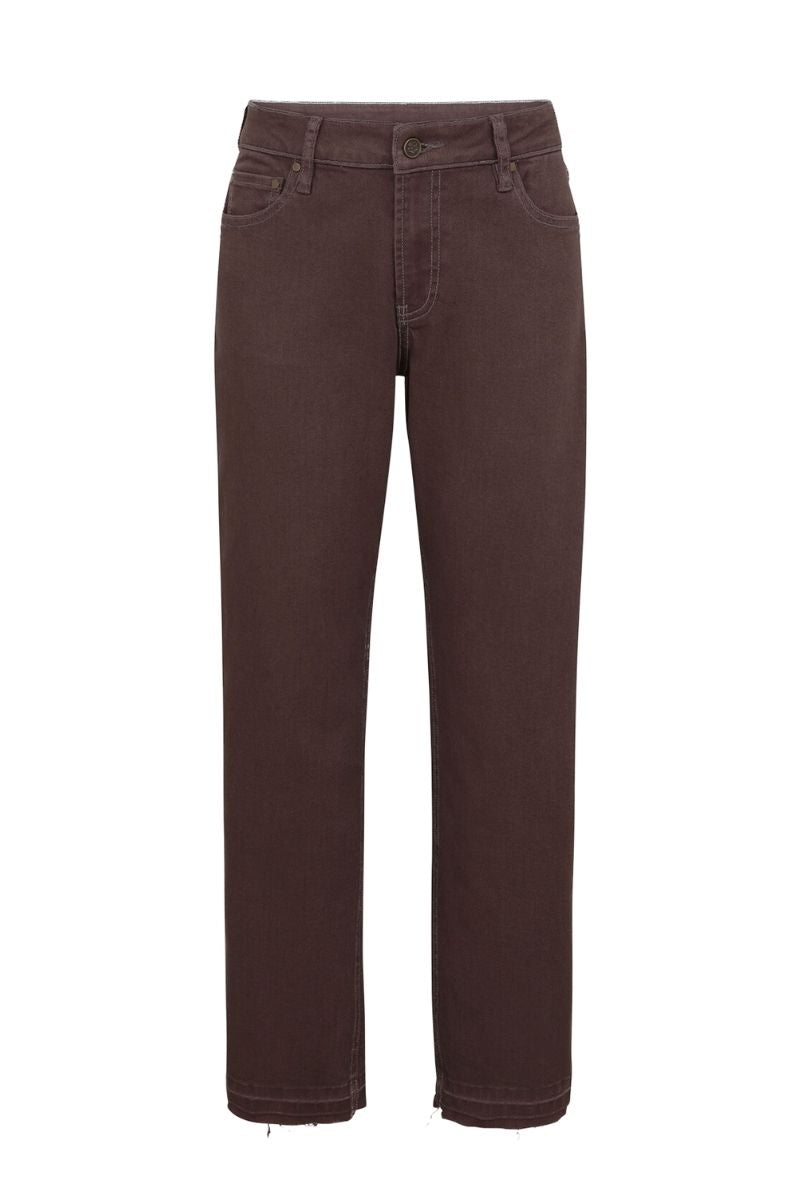 1996 BROWN MID RISE JEANS - CULT MIA