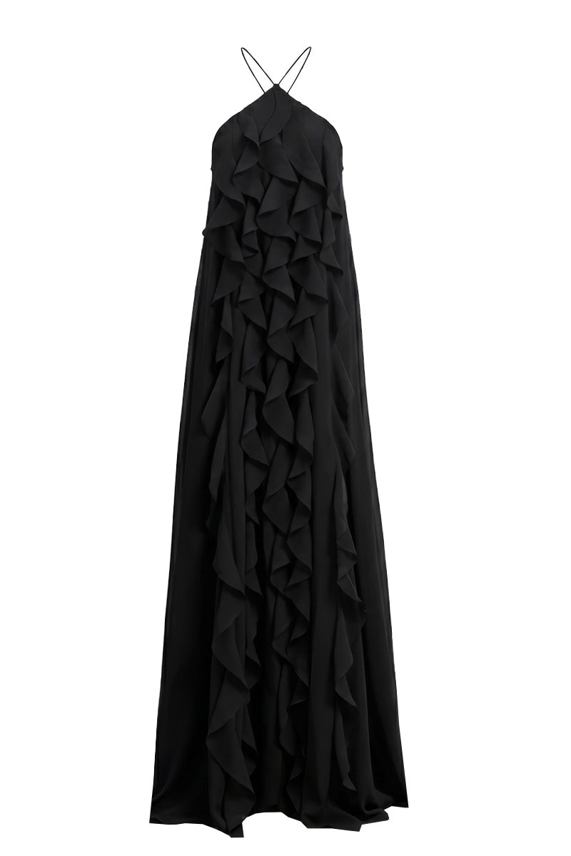 AQUA DRESS BLACK