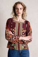 Raishma Harlow Top, stylish women's top with elegant design, shown in a flattering fit and fabric detail.