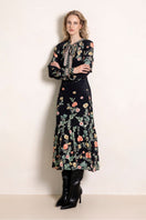 Raishma Maison maxi dress featuring elegant flowy fabric and a stylish design, perfect for formal occasions.