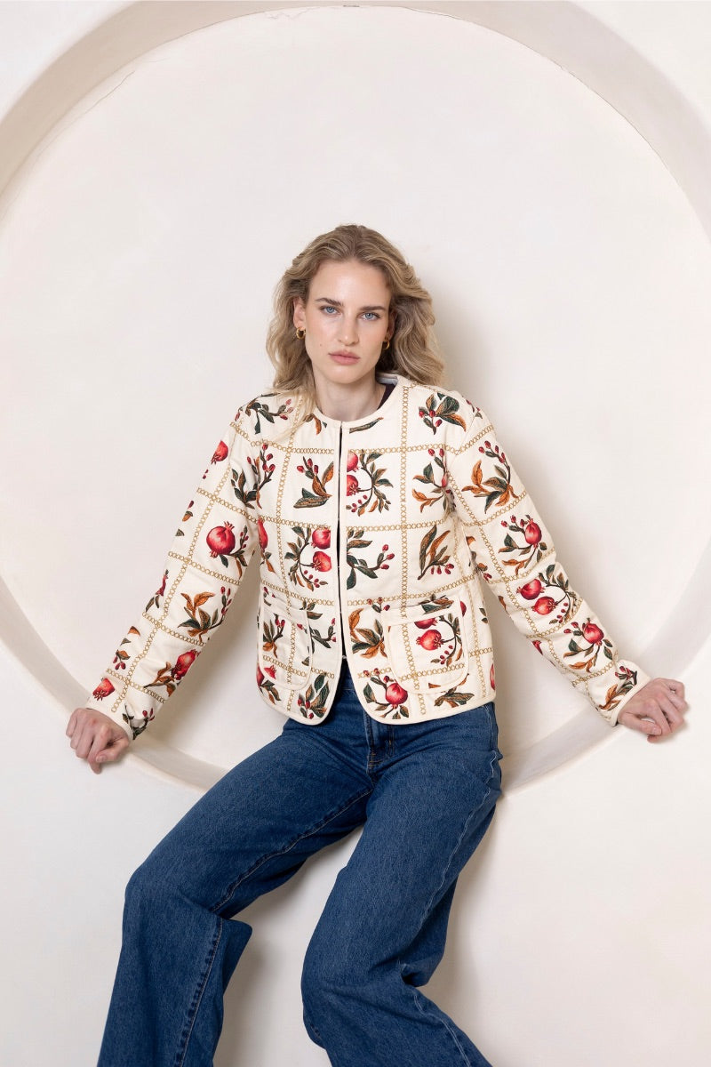 Raishma Demi Jacket featuring stylish design, tailored fit, and versatile outerwear for a fashionable look.