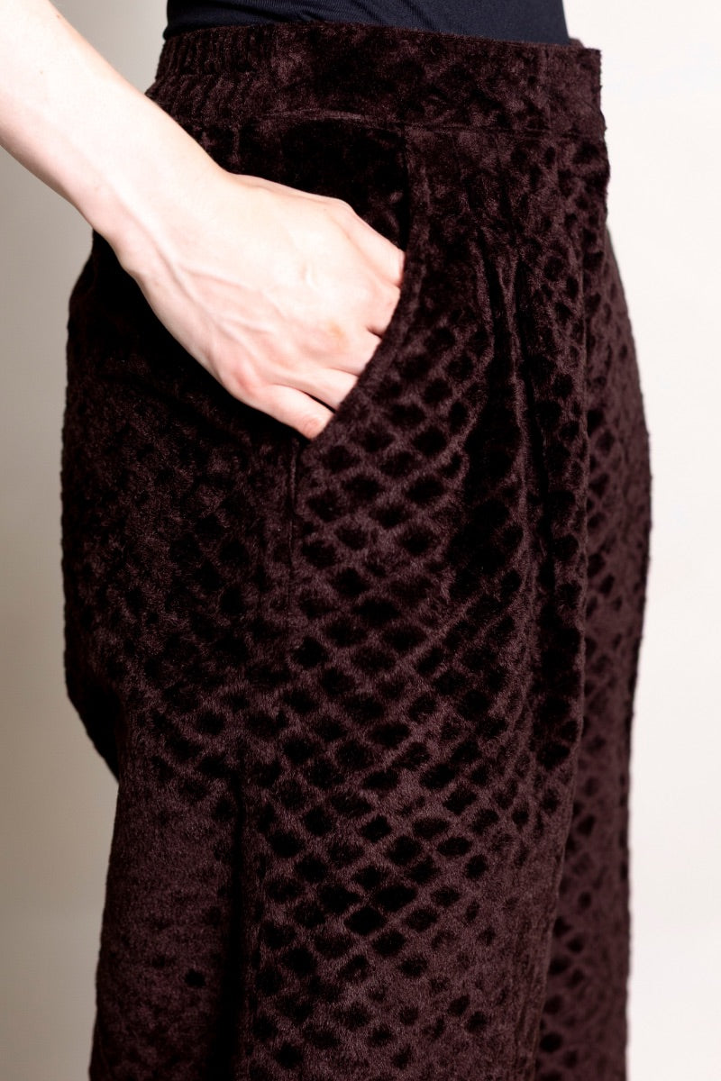 Raishma Alister Gold Loungewear Trousers, stylish gold-colored casual pants with a comfortable fit.