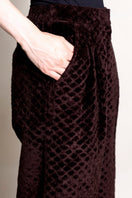 Raishma Alister Gold Loungewear Trousers, stylish gold-colored casual pants with a comfortable fit.
