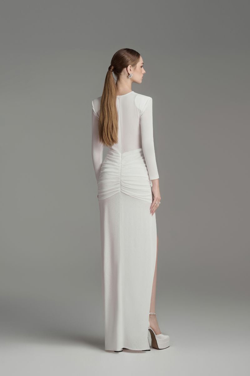CAPRILA DRESS IN WHITE - CULT MIA