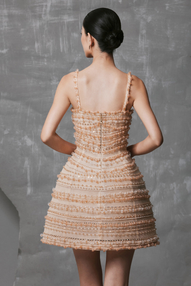 mia shimmer mini dress Superdry Mia Shimmer Short Dress