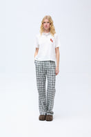 Gray ColoReve Matmazel pants with a relaxed fit, featuring a comfortable waistband and stylish design.