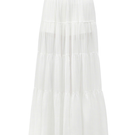 Arti Apparel VIOREIN Maxi Skirt in flowy fabric with a high waist and elegant length, perfect for casual or dressy occasions.