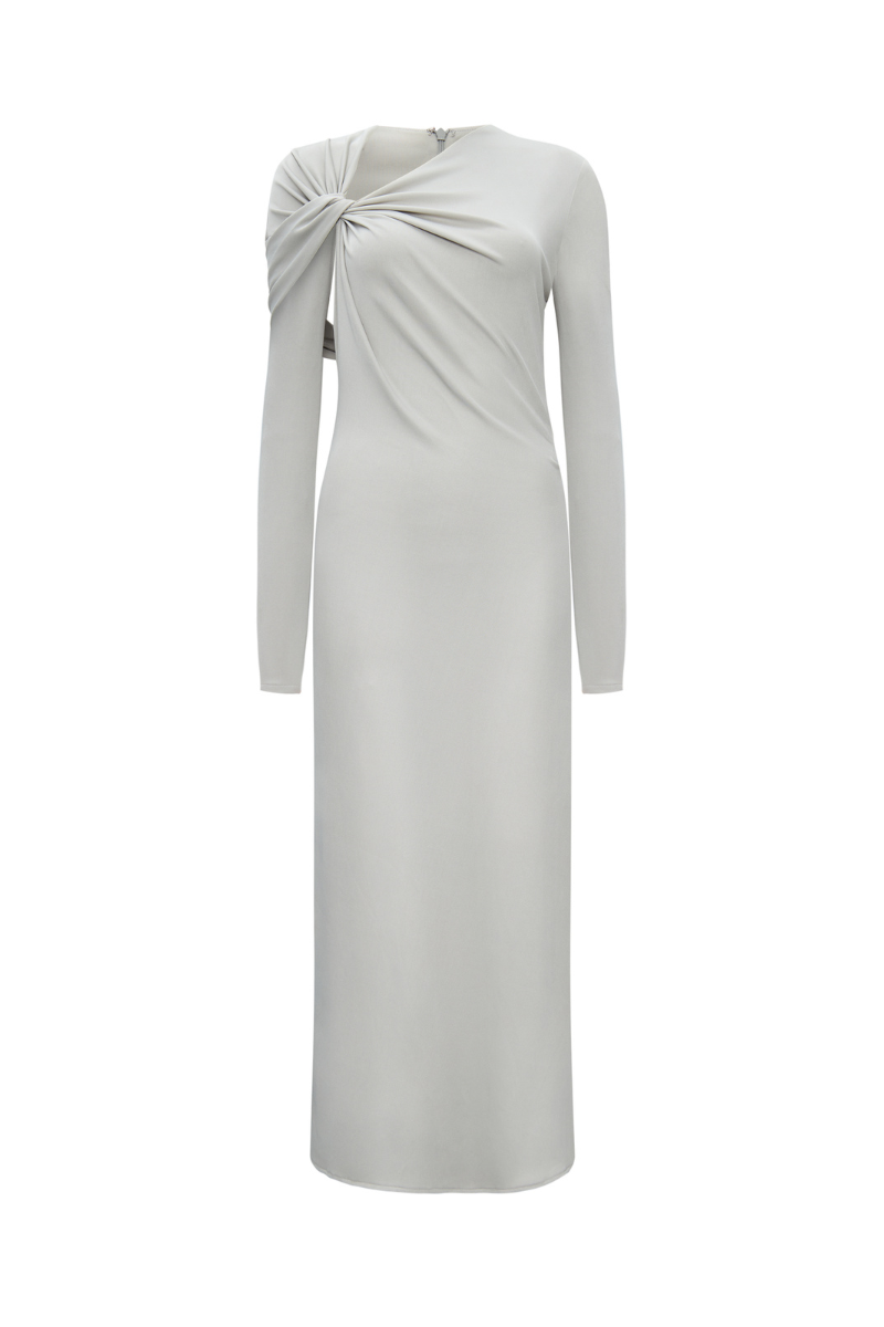 dress jersey for muse Aya Muse Tetra Cutout Stretch Jersey Maxi Dress In Black