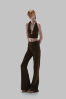 Baobab Louise pants in espresso color, stylish and comfortable women's pants with a relaxed fit and modern design.