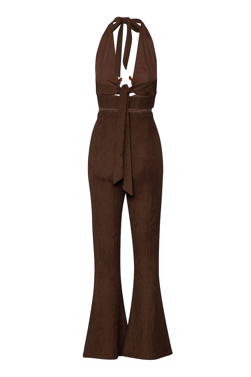 Baobab Louise Pants in espresso, stylish and comfortable women’s pants with a tailored fit and minimalist design.