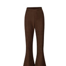 Baobab Louise Pants in espresso color, stylish and comfortable women's pants with a tailored fit, shown on a model.
