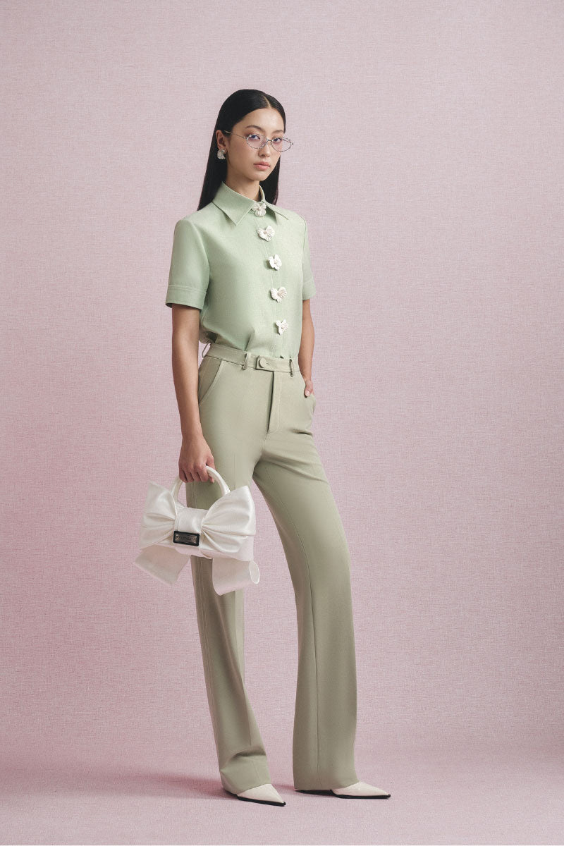 White Plan LIVIA Tailored Co-ords set featuring a fitted blazer and matching tailored pants, stylish and modern fashion ensemble.