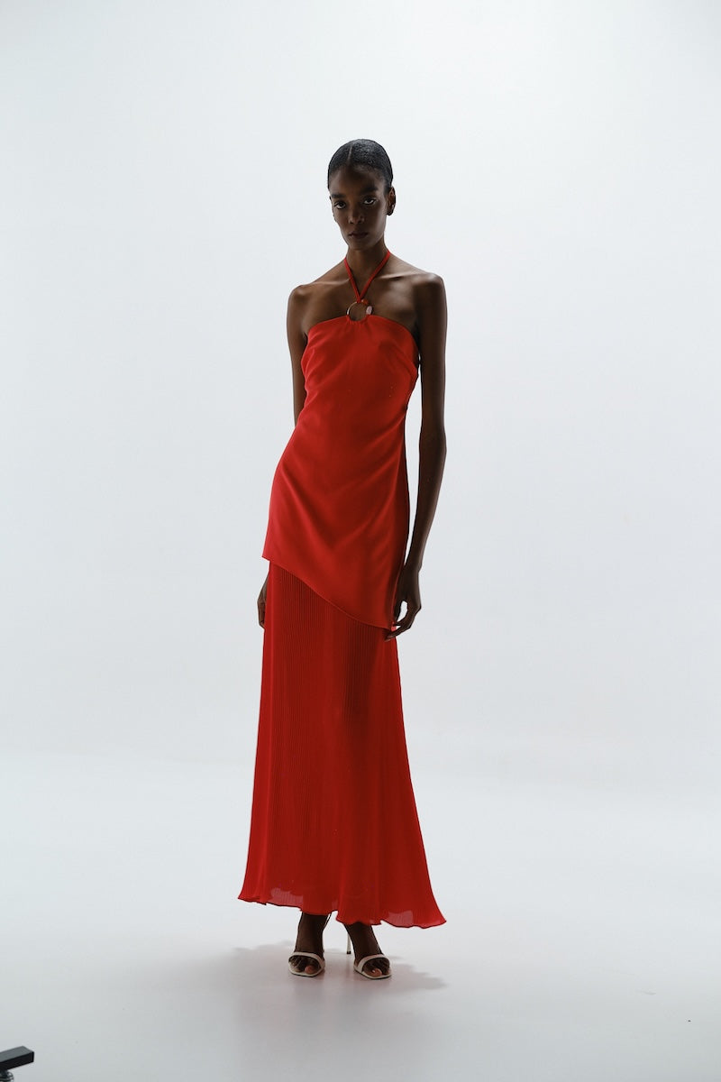 baobab red dress Baobab: Celele Maxi Dress (6070994) S