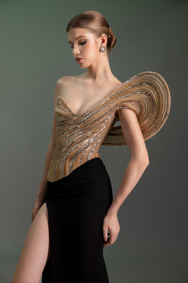 BLACK TIE MAJESTY GOWN | Le Thanh Hoa